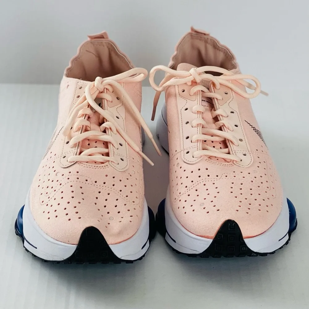 NWT Nike Women’s Air Zoom Type Sneaker, Orange Pearl Deep Royal Blue, Size 11 - Picture 3 of 16